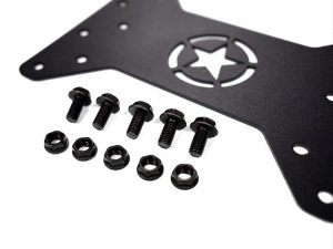 Ford Bronco Third Brake Light Extension Bracket - Star Design - V2